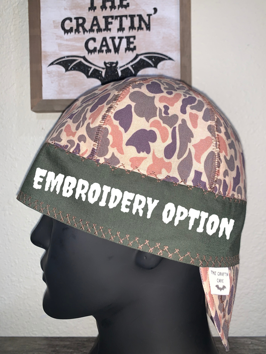 Duck Hunt Camo +(EMBROIDERY ADD ON)
